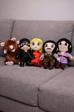 NWT The Princess Bride Stuffed Plush Dolls Set (5)  Complete Lot New Excellent